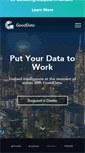 Mobile Screenshot of gooddata.com